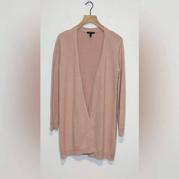 Eileen Fisher open front linen - cotton blend cardigan , sz : small - Picture 2 of 8